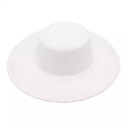 Autumn And Winter Women Fashion Solid Color Large Brim Dome Woolen Hat