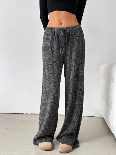 Women Casual Loose Fit Drawstring Pants - Street Hipster Style
