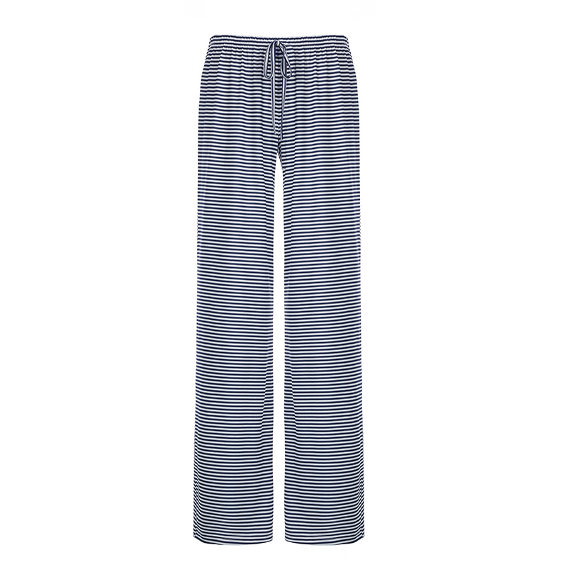 激安 超特価商店街  Wholesale Lace-Up High-Waist Stripe Casual Fashion Women パンツ