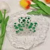 Transparent Four-Leaf Clover "8*5*5Cm]