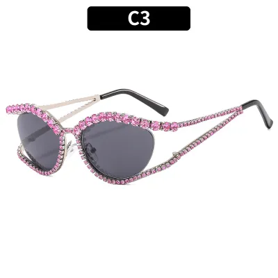 Fashion Rhinestone Creative Cat Sunglasses