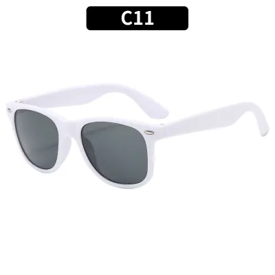 Children Summer Beach Multicolor Square Sunglasses