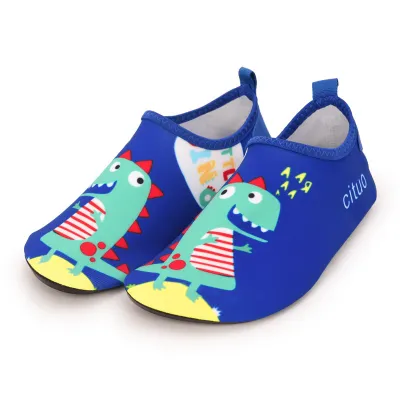 Children Cartoon Print Beach Quick-Drying Wading Shoes for Kids Boys