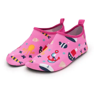 Children Cartoon Print Beach Quick-Drying Wading Shoes for Kids Boys