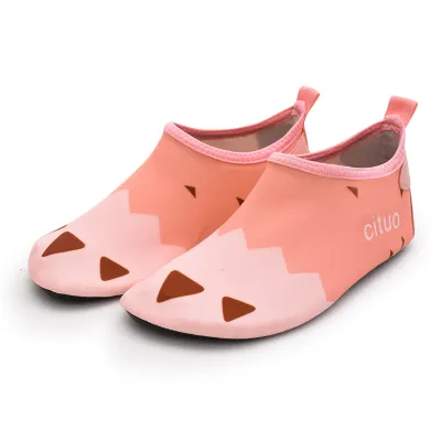 Children Cartoon Print Beach Quick-Drying Wading Shoes for Kids Boys