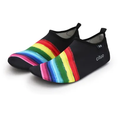 Children Cartoon Print Beach Quick-Drying Wading Shoes for Kids Boys