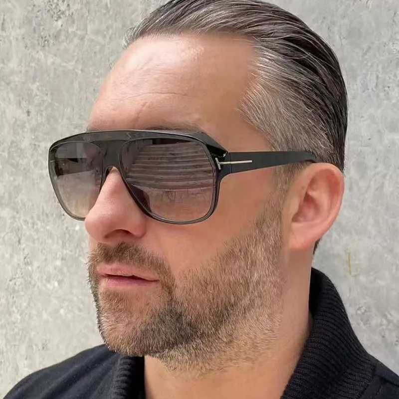 Men Fashion Goggles Sunglasses PC Frame AC Lens
