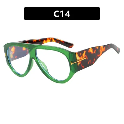 Women's Fashionable Oversized T-Frame Sunglasses