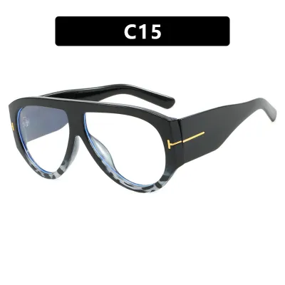 Women's Fashionable Oversized T-Frame Sunglasses