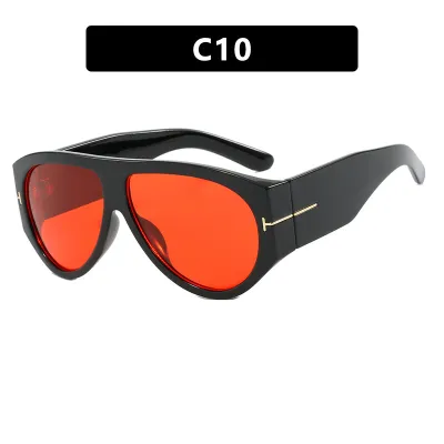 Women's Fashionable Oversized T-Frame Sunglasses
