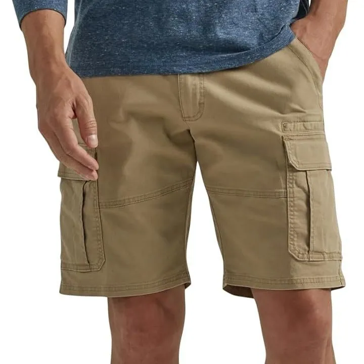 Summer Casual Pocket Nylon Men Cargo Shorts Straight Tube Type