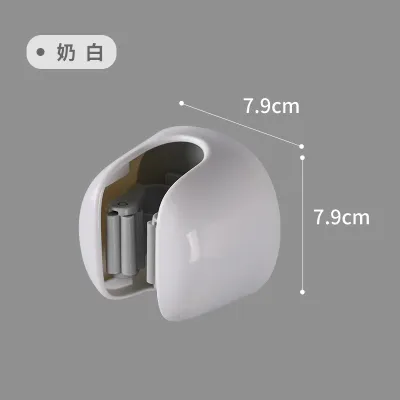 Simple Household Toilet Non-Perforated Non-Marking Mop Holder Mop Clip