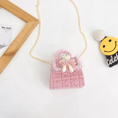Kids Unisex Casual Cute Cartoon Crossbody Handle Bag
