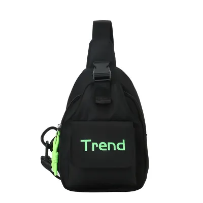 Kids Unisex Fashion Casual Cute Alphabet Letter Chest Bag