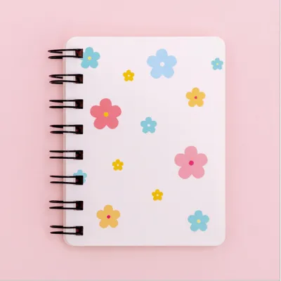 A7 Small Fresh Rollover Coil Notebook Japanese Korean Cute 80 Pages