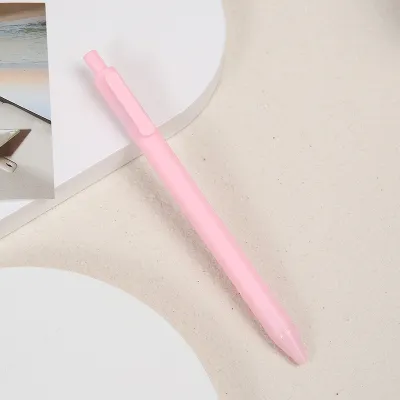 Candy Color Press Gel Pen for Student Stationery 0.5mm Fine Point