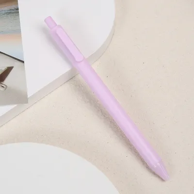 Candy Color Press Gel Pen for Student Stationery 0.5mm Fine Point