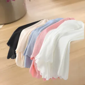 Summer Maternity Casual Loose Pants in Ice Silk
