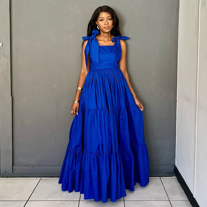 Wholesale Summer Women Fashion Casual Bow Lace Sleeveless