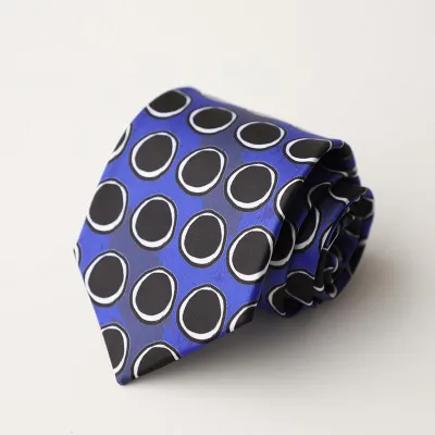 Vintage Style Floral Cat Printed Silk Tie - Trendy Men's Necktie