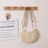 Cotton Thread Semicircle Flower Rice