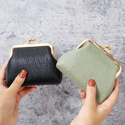 Vintage Solid Buckle Wallet