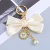 Fabric Bow Round-Beige