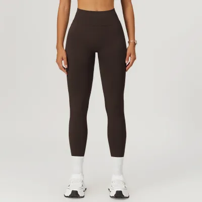 Women Seamless High Waist Yoga Leggings Solid Color Sports Bottoms