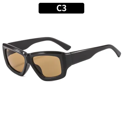 Fashion Square Frame Sunscreen Sunglasses
