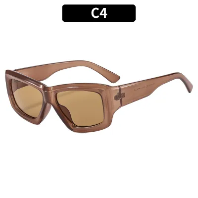 Fashion Square Frame Sunscreen Sunglasses