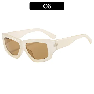Fashion Square Frame Sunscreen Sunglasses