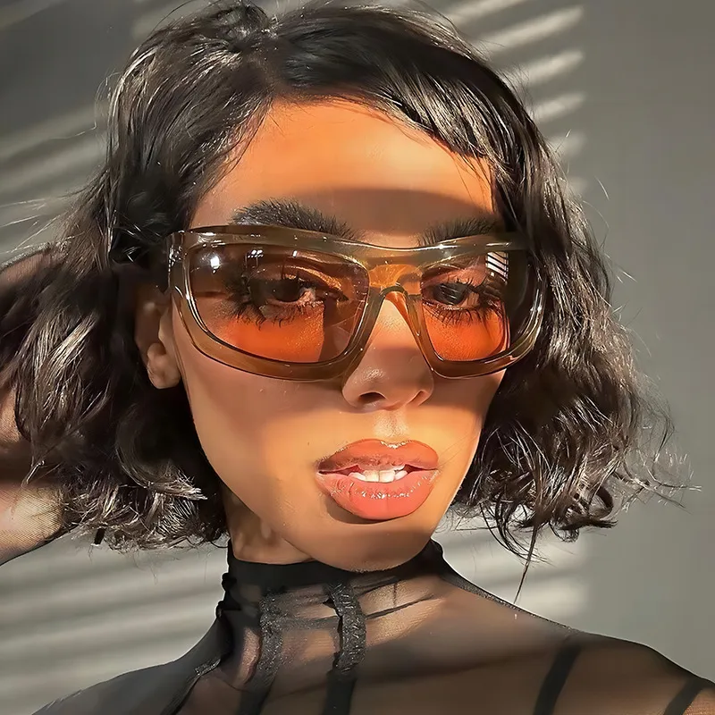 Fashion Square Frame Sunscreen Sunglasses
