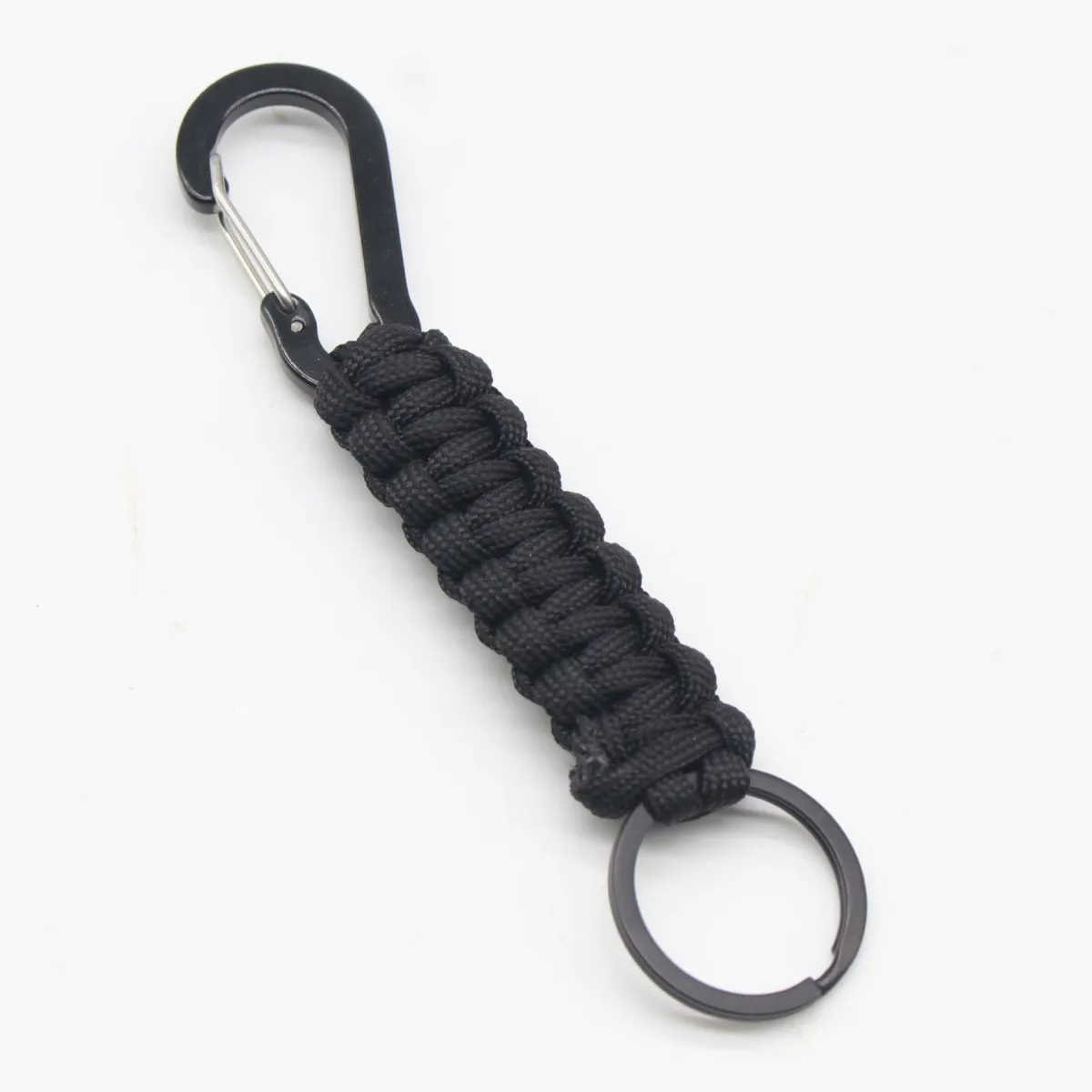 Men's Simple Outdoor Survival Mountaineering Woven Polyester Key Chain