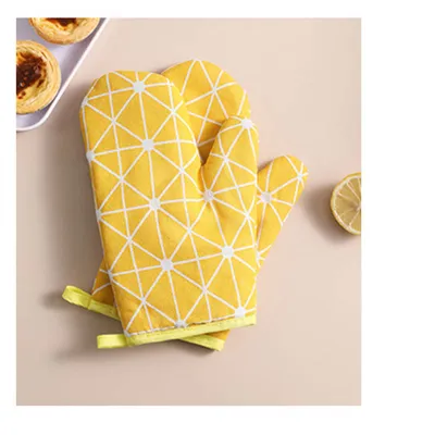 Simple Household Kitchen High Temperature Anti-Scalding Heat Insulation Gloves