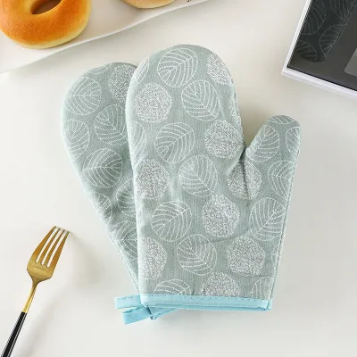 Simple Household Kitchen High Temperature Anti-Scalding Heat Insulation Gloves