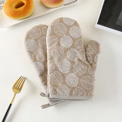 Simple Household Kitchen High Temperature Anti-Scalding Heat Insulation Gloves