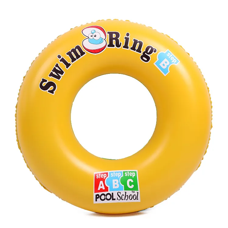 Inflatable PVC Black Tire Swimming Ring