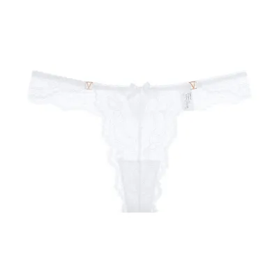 Women Sexy Lace Hollow-Out Perspective Thong Panties