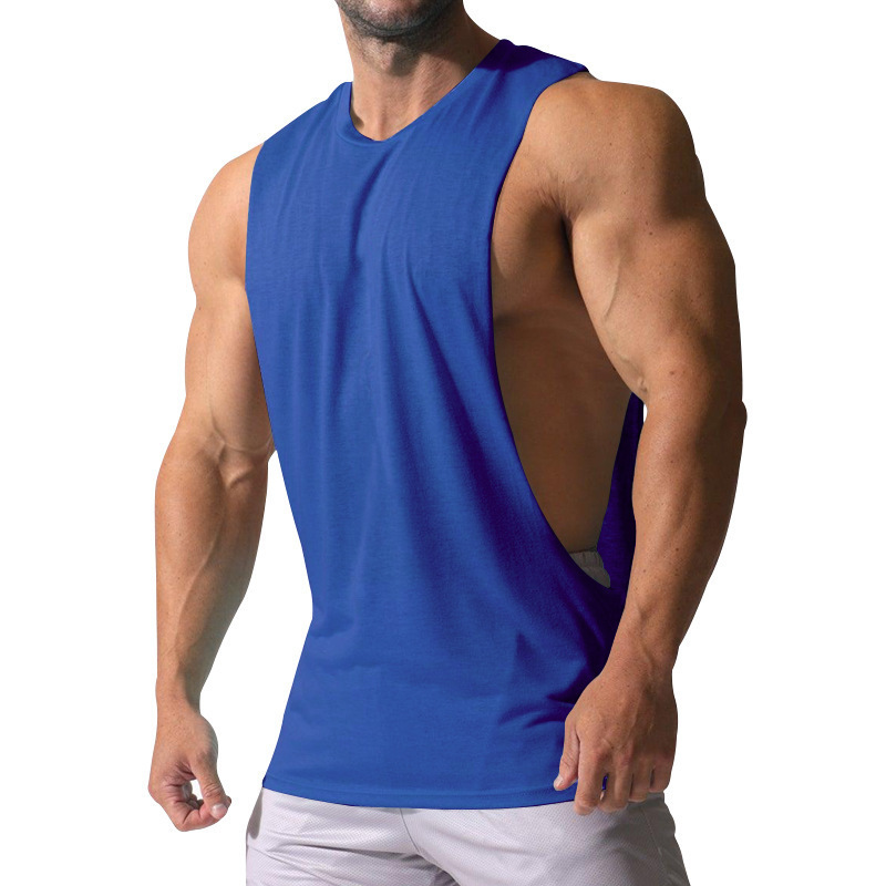 M33　ラバーマット　天津風 Wholesale Men Sleeveless Loose Sports Leisure Solid Color