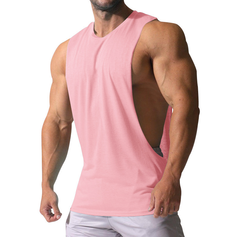 M33　ラバーマット　天津風 Wholesale Men Sleeveless Loose Sports Leisure Solid Color