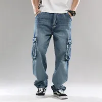 Men Fashion Simple Solid Color Denim Jacket