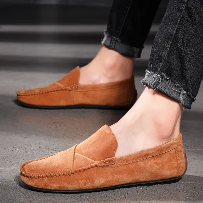 Venta al por mayor de botas de suela gruesa con cordones para hombre, informales, de moda, para primavera y otoño
