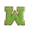 5.5Cm Green * Set Of 26 Letters