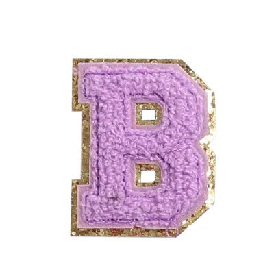 26 Alphabet Chenille Embroidered Cloth Sticker Decorative Accessories