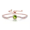 Rose Gold Olive Green Master Stone