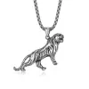 Leopard Send Pearl Chain