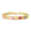 14K Gold Color Stone 17Cm
