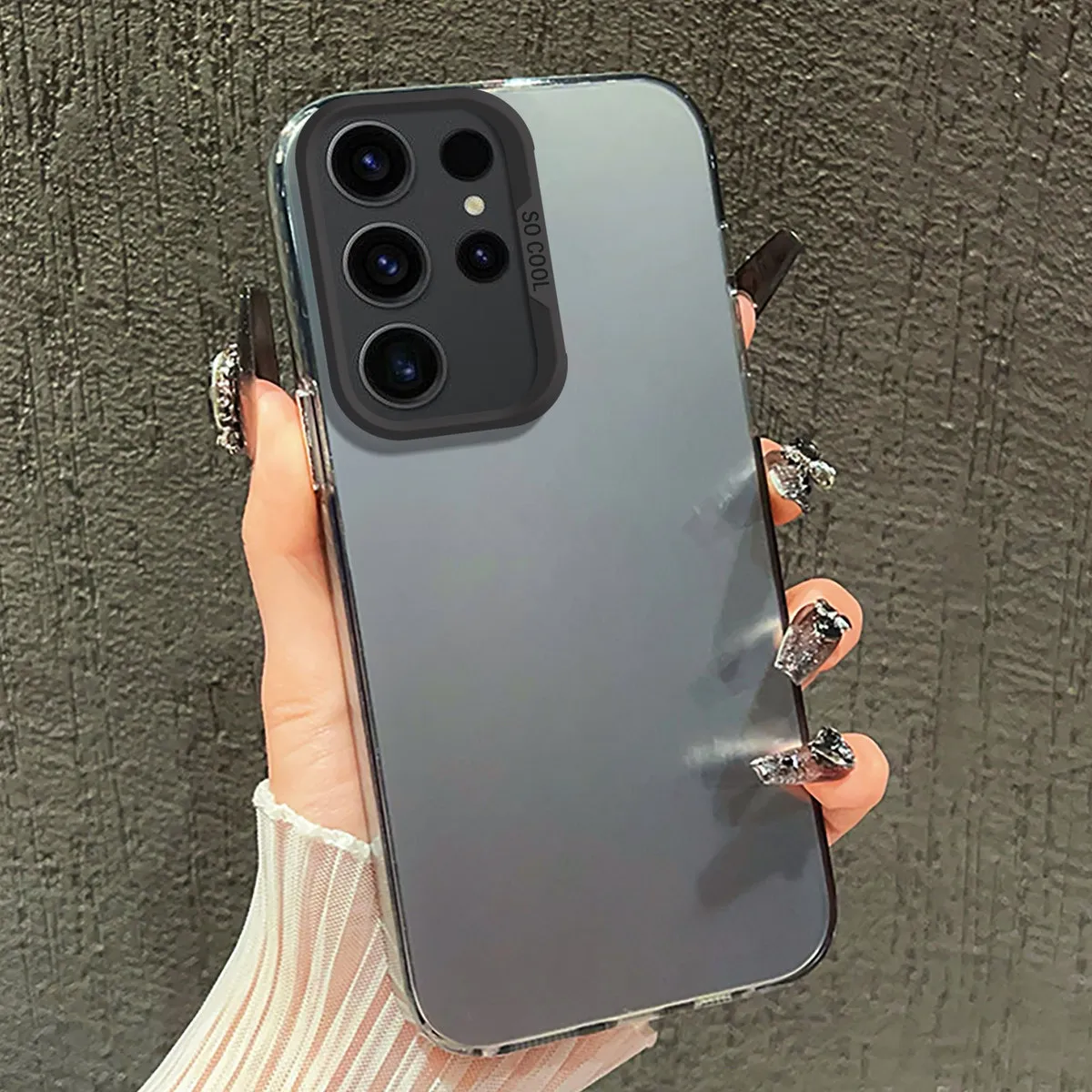 Simple Frosted Drop-Resistant Samsung Phone Case
