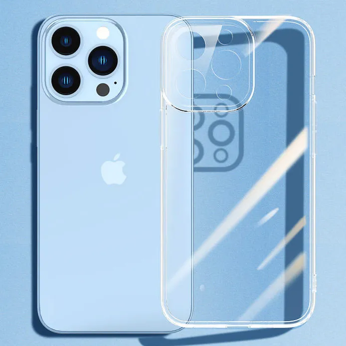 Fashion Simple Transparent Silicone Iphone Case