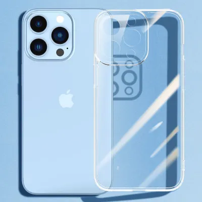 Fashion Simple Transparent Silicone Iphone Case